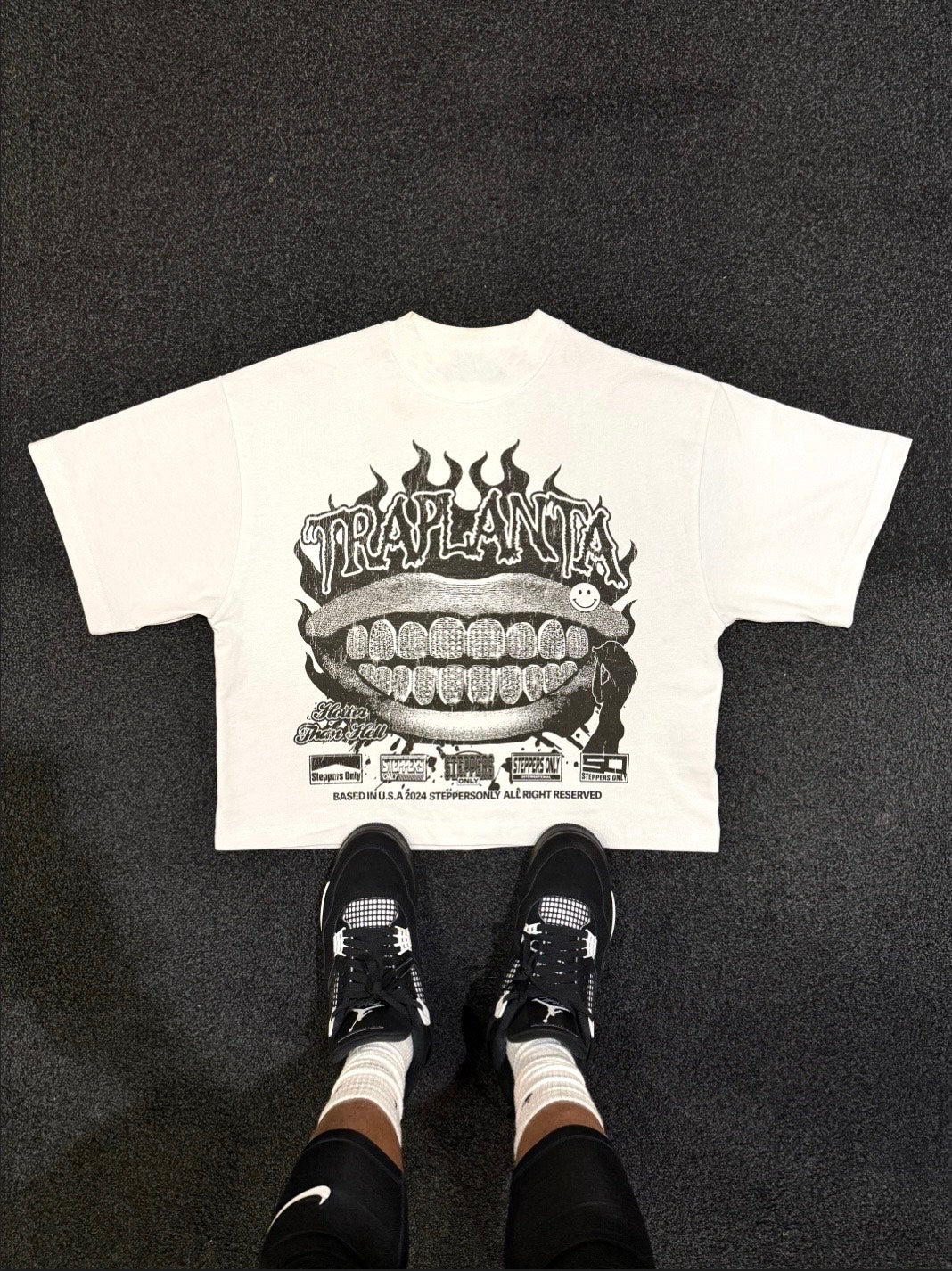 STEPPERS ONLY "TRAPLANTA" TEE