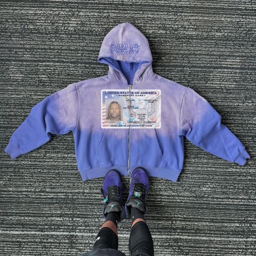 FREE SMURK SOFT PURPLE HOODIE