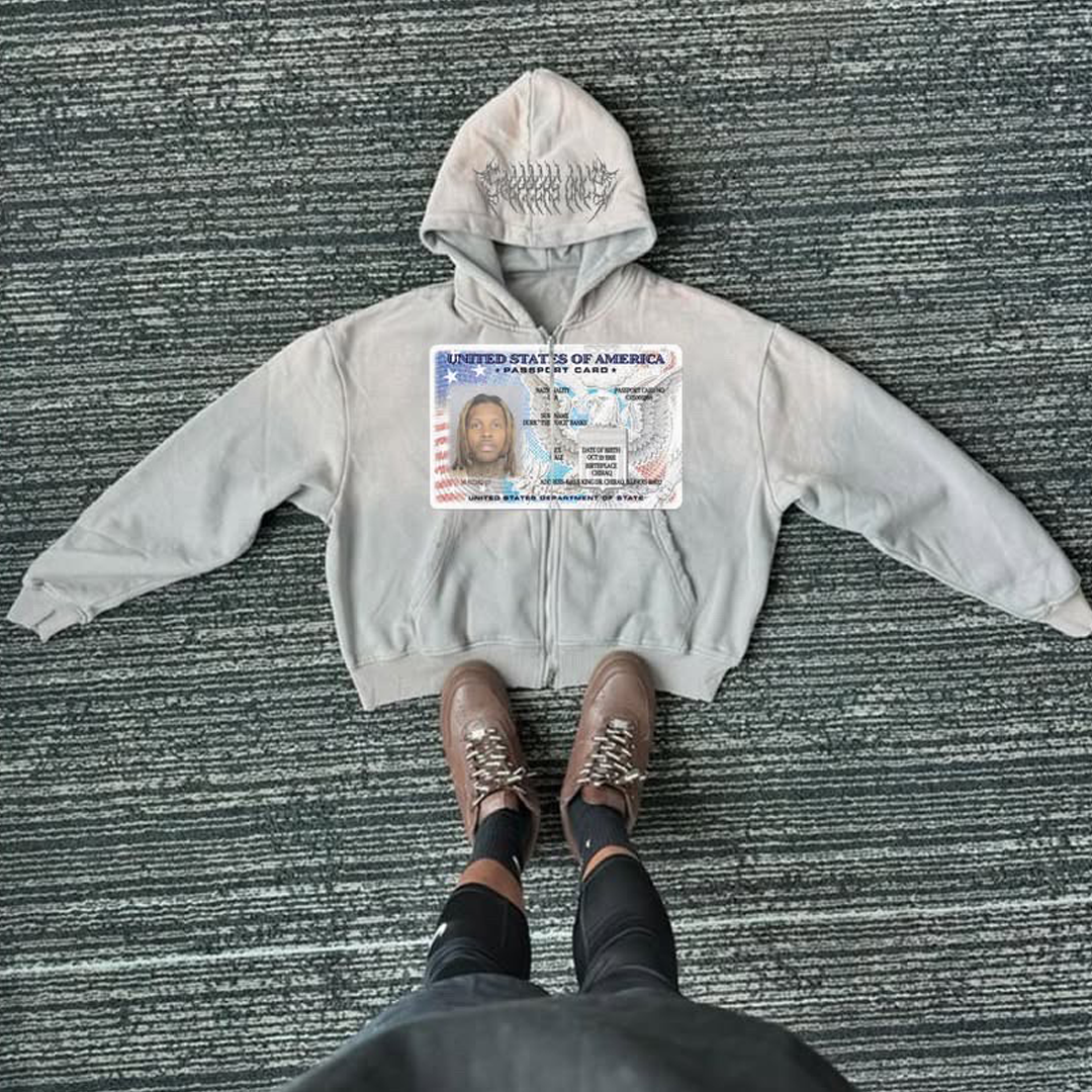 FREE SMURK SOFT GRAY HOODIE